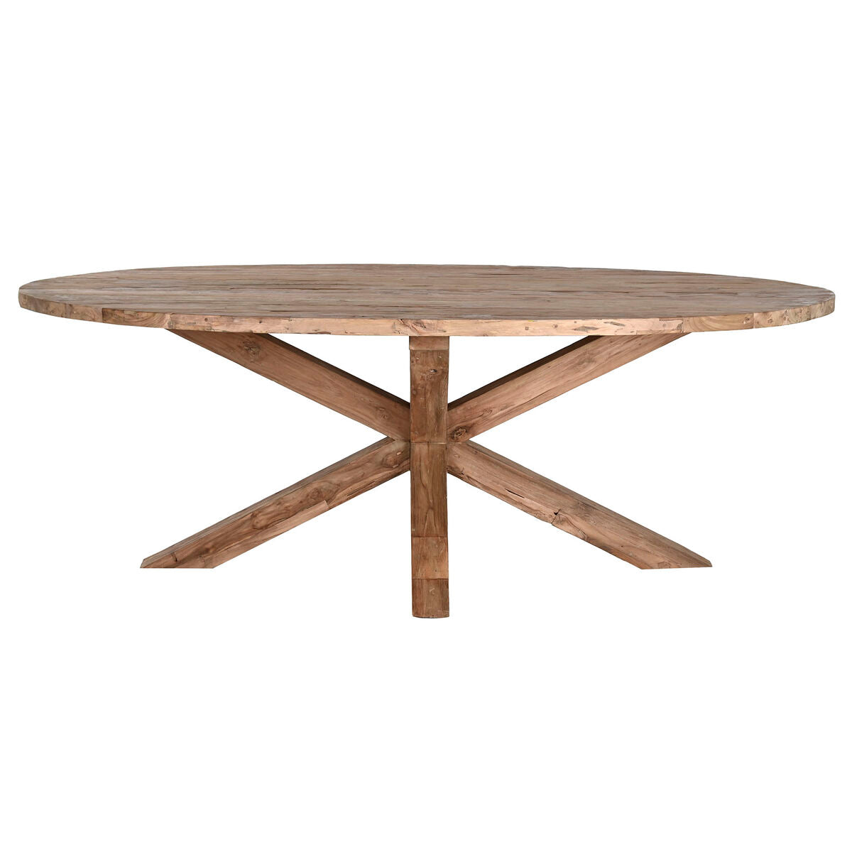 Mesa de comedor de madera de teca, 220 x 120 x 78 cm — imagen 7