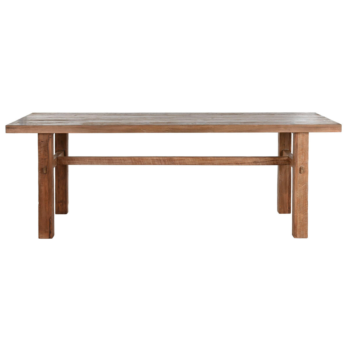 Mesa de comedor de madera de teca, 220 x 90 x 78 cm — imagen 6