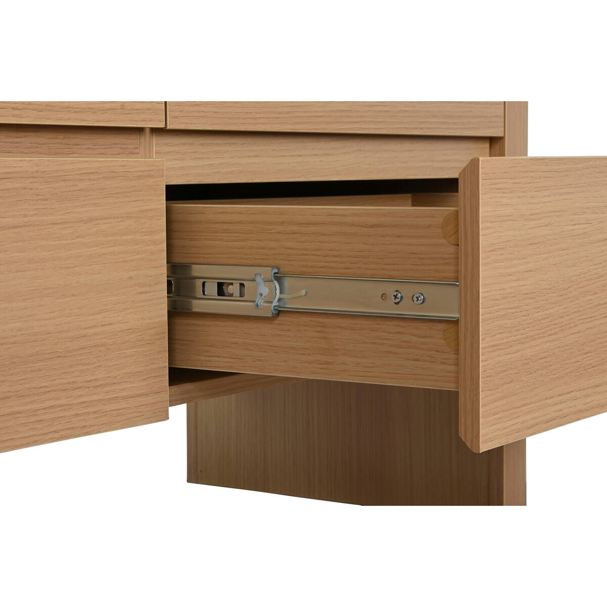 Cajonera moderna de mármol y madera MDF, 120 x 40 x 80 cm — imagen 6