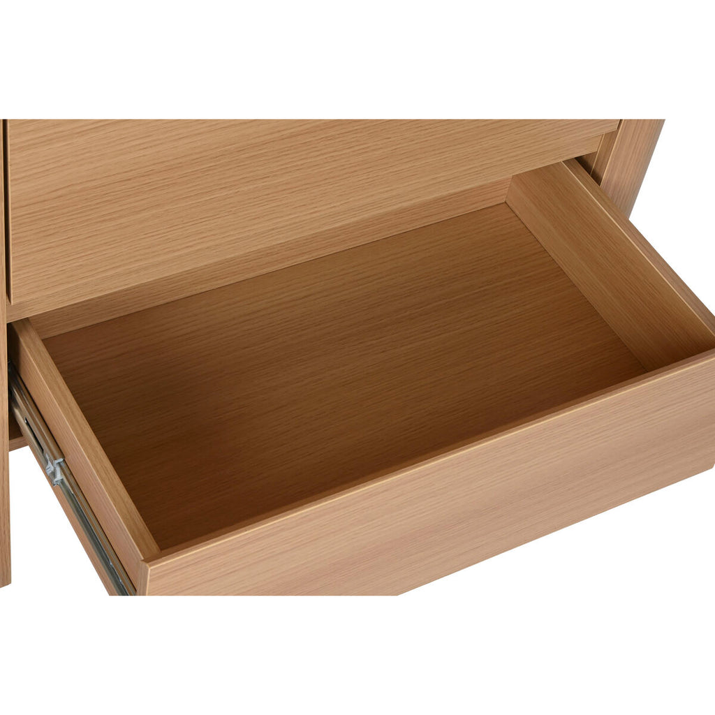 Cajonera moderna de mármol y madera MDF, 76 x 40 x 100 cm — imagen 3