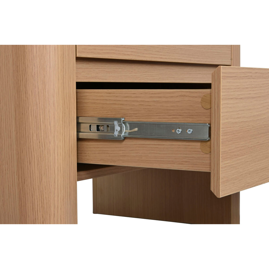 Cajonera moderna de mármol y madera MDF, 76 x 40 x 100 cm — imagen 6