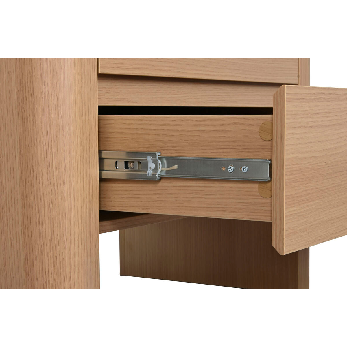 Cajonera moderna de mármol y madera MDF, 76 x 40 x 100 cm — imagen 6