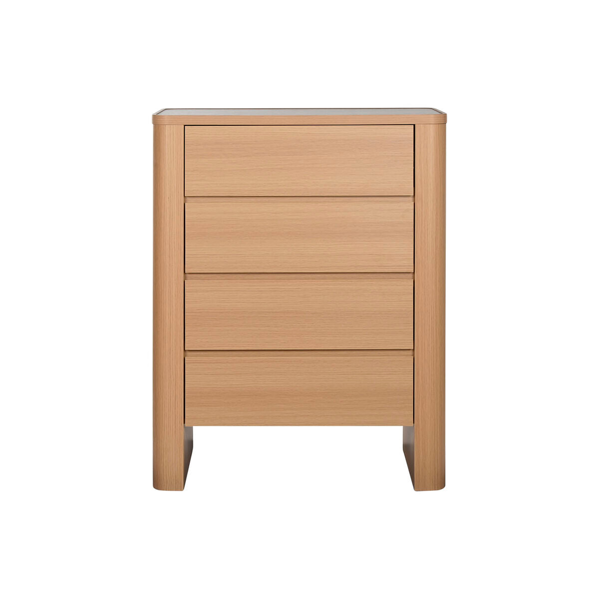 Cajonera moderna de mármol y madera MDF, 76 x 40 x 100 cm — imagen 7