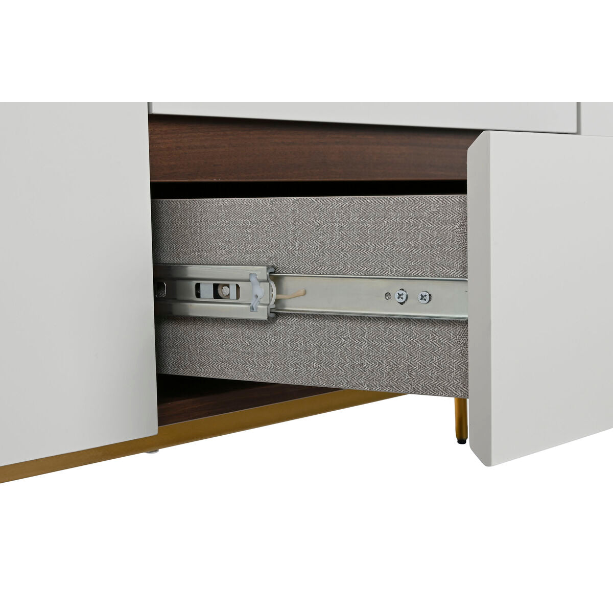 Aparador moderno de madera con 2 puertas y 3 cajones, 183 cm — imagen 8