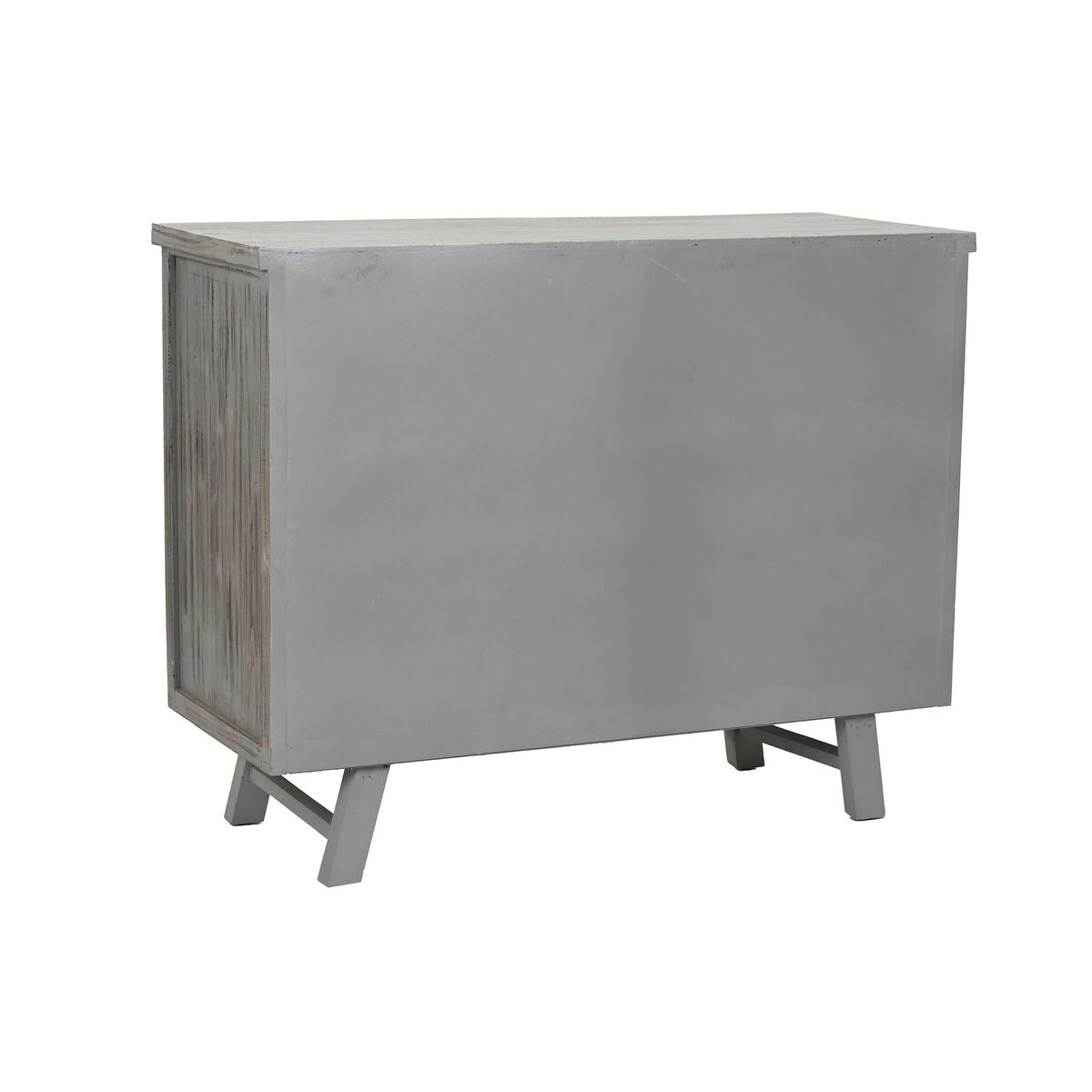 Cajonera de abeto gris, 8 cajones, estilo cottage, 100x40x80cm — imagen 5