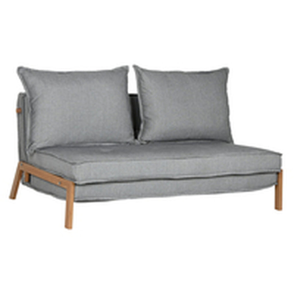Sofá cama de metal y poliéster, estilo Scandi, 151 x 96 x 79 cm