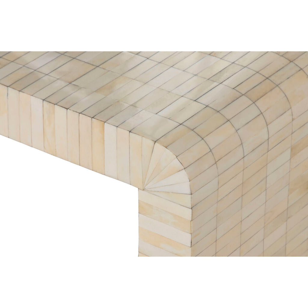 Mesa de centro de hueso, 128 x 61,5 x 47 cm — imagen 3