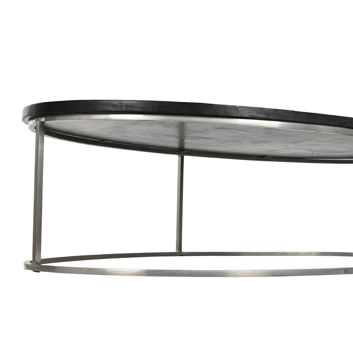 Mesa de centro de hueso, negro y marfil, 150 x 80 x 40 cm — imagen 5
