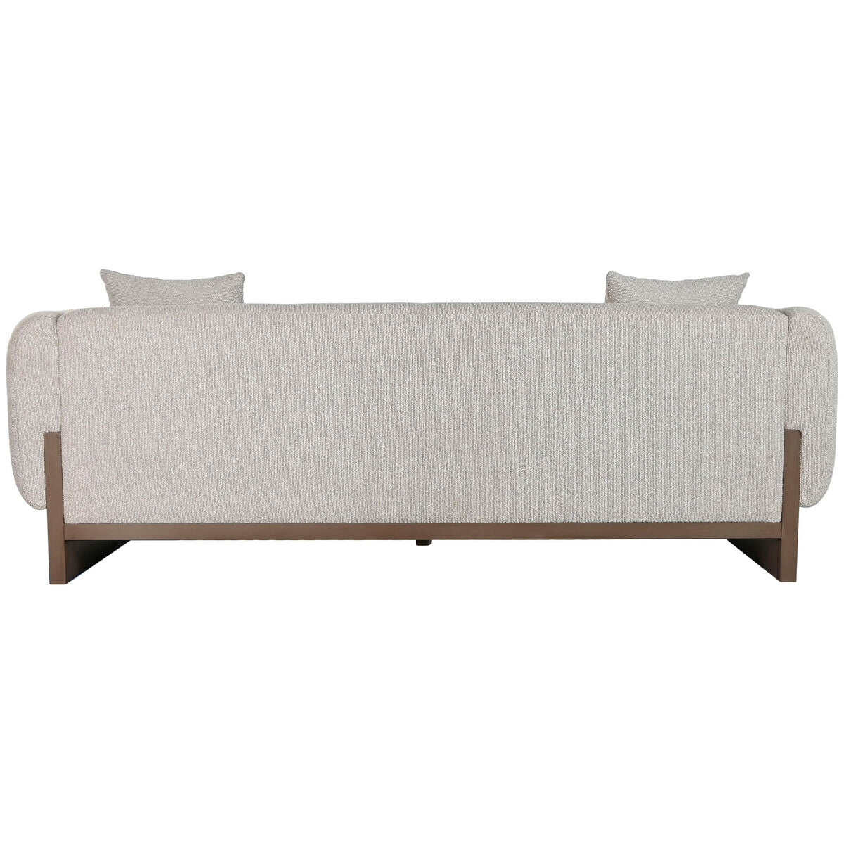 Sofá escandinavo de madera y poliéster, 220 cm — imagen 2