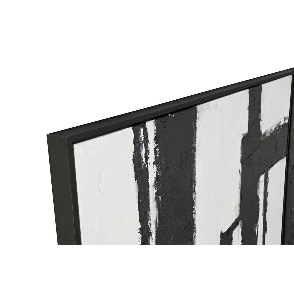 Juego de 2 cuadros de madera y lienzo, 123 x 4,3 x 183 cm