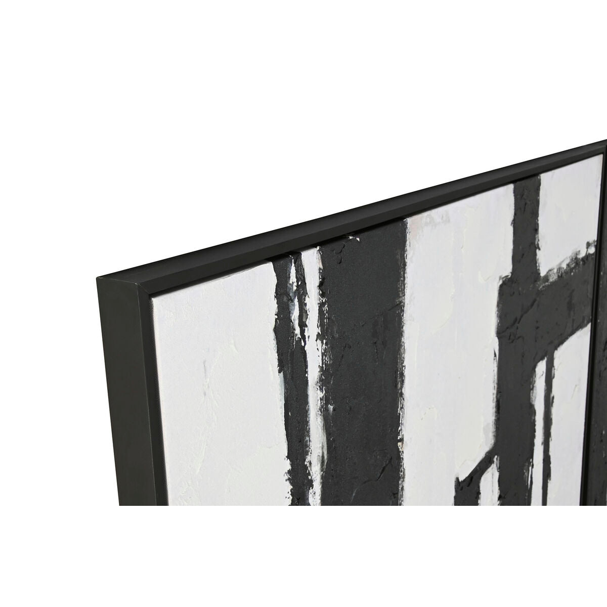 Juego de 2 cuadros de madera y lienzo, 123 x 4,3 x 183 cm