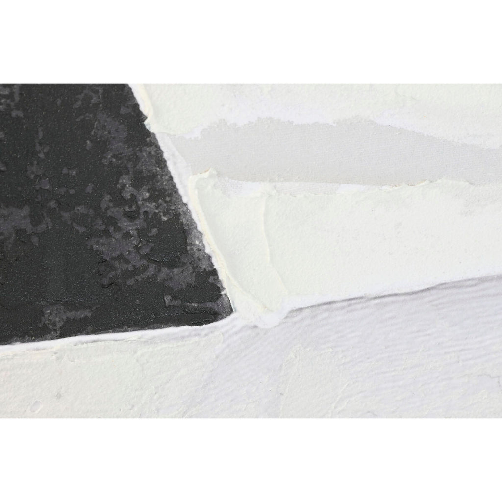 Cuadro abstracto de madera y lienzo, 103 x 4,3 x 143 cm — imagen 3