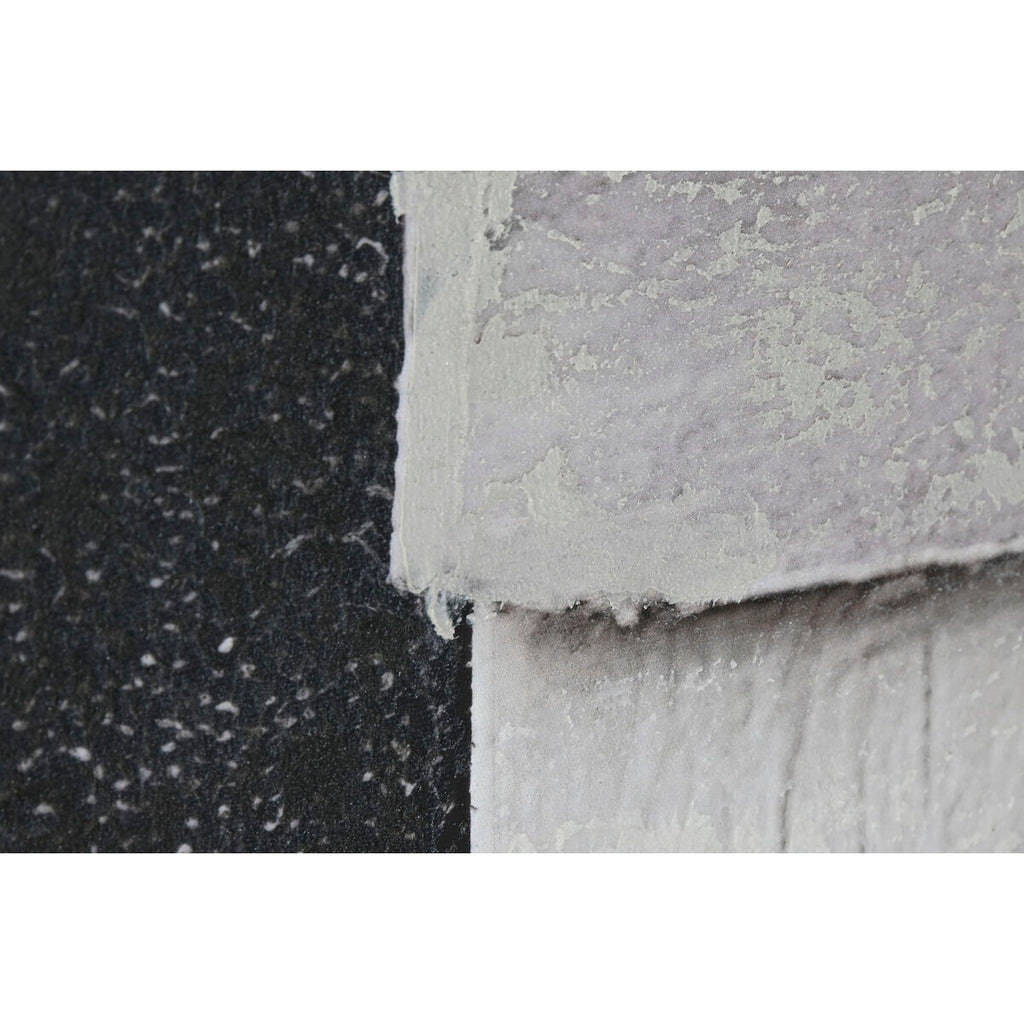 Cuadro abstracto de madera y lienzo, 103 x 4,3 x 143 cm — imagen 3