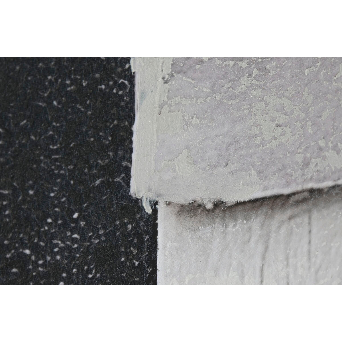 Cuadro abstracto de madera y lienzo, 103 x 4,3 x 143 cm — imagen 3
