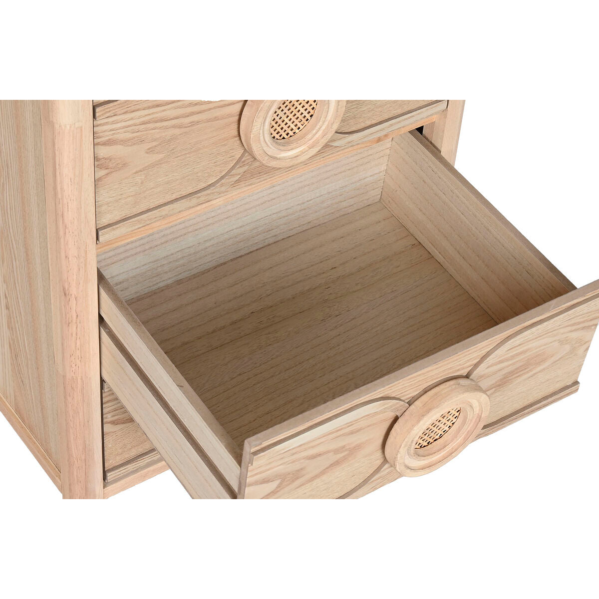Cajonera de abeto natural con 5 cajones, 100 cm de alto — imagen 3