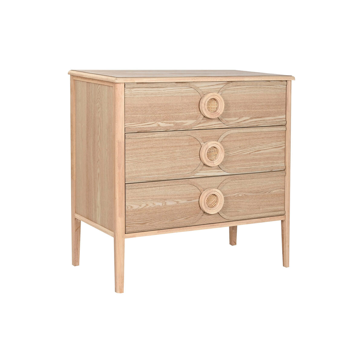 Cómoda de abeto y madera MDF, estilo romántico, 78 x 40 x 80 cm — imagen 2
