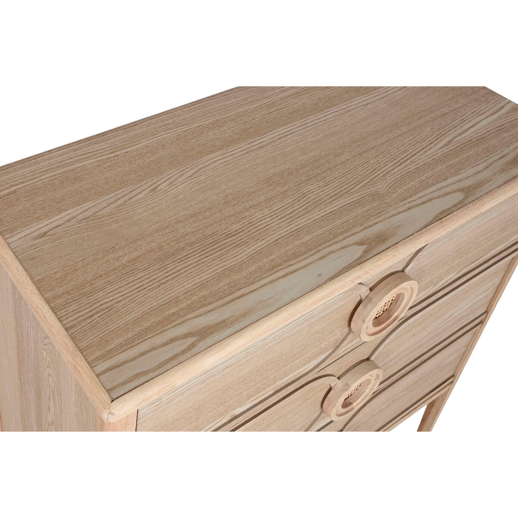 Cómoda de abeto y madera MDF, estilo romántico, 78 x 40 x 80 cm — imagen 5