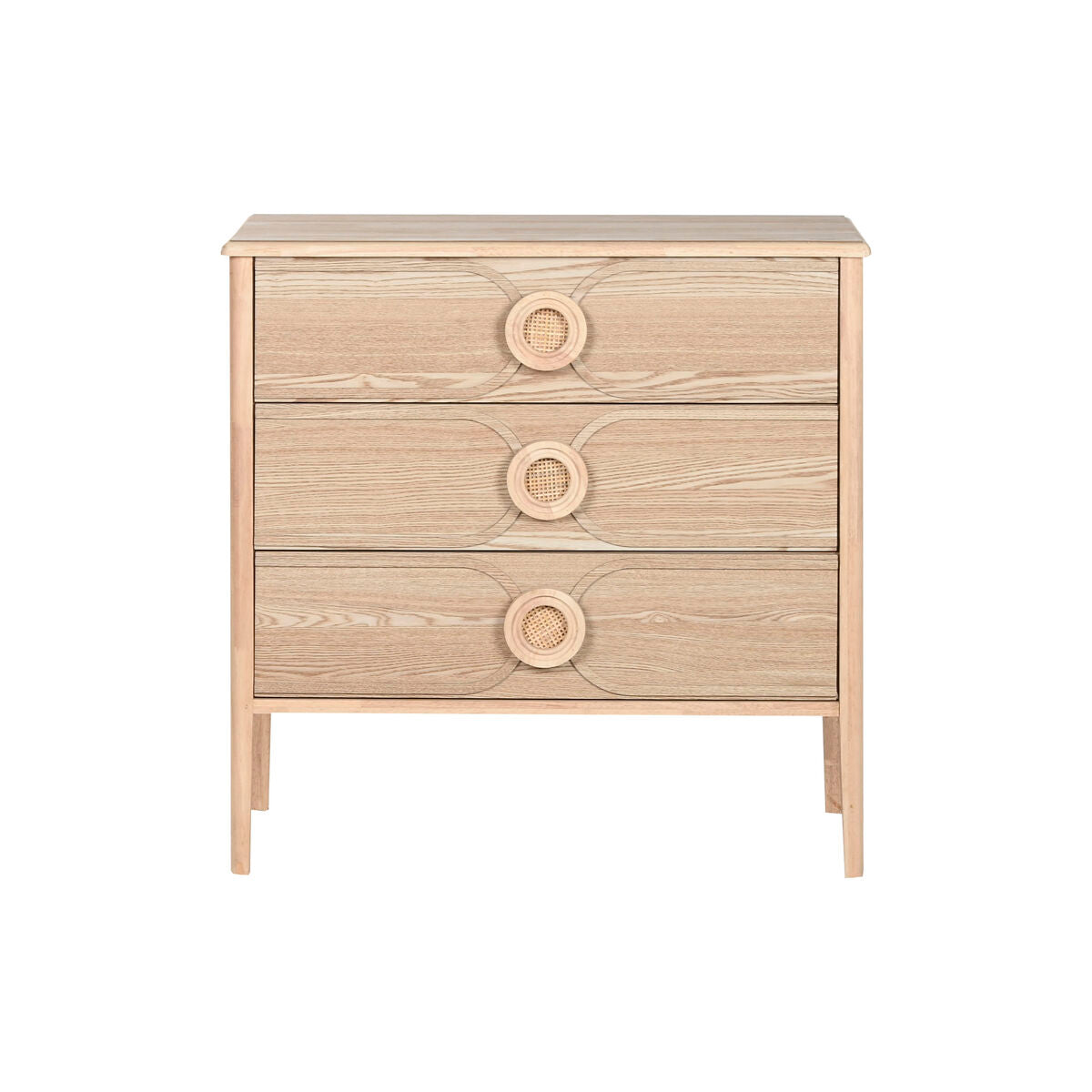 Cómoda de abeto y madera MDF, estilo romántico, 78 x 40 x 80 cm