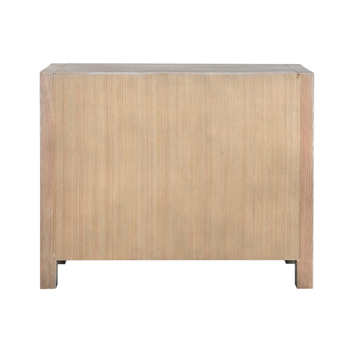 Cajonera romántica doble cara marrón y natural, 100 x 40 x 88 cm — imagen 2