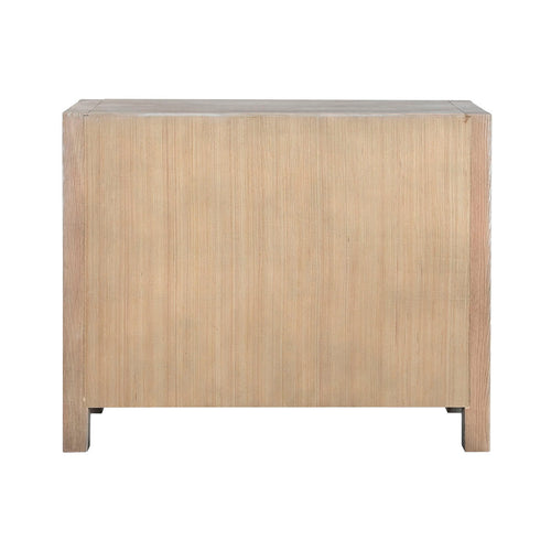 Cajonera romántica doble cara marrón y natural, 100 x 40 x 88 cm — imagen 2
