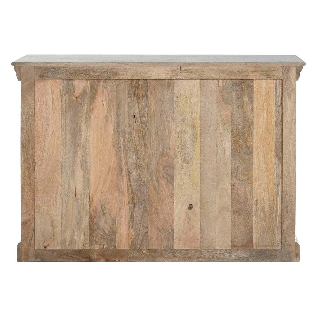 Cajonera blanca desgastada, madera de mango, 115 x 40 x 80 cm — imagen 2