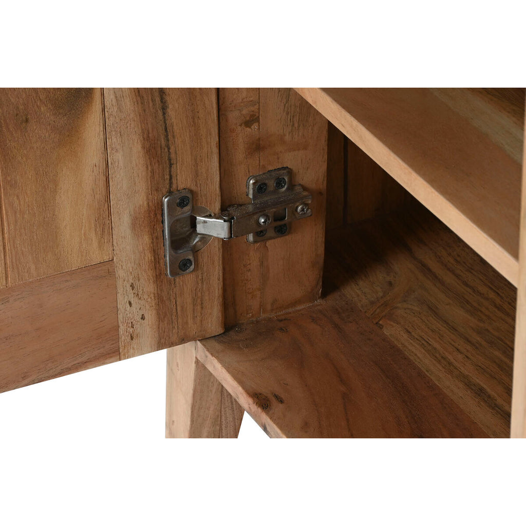 Mesita de noche de madera de acacia, marrón — imagen 4