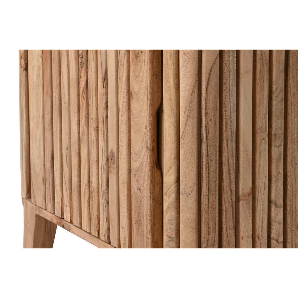 Mesita de noche de madera de acacia, marrón — imagen 7