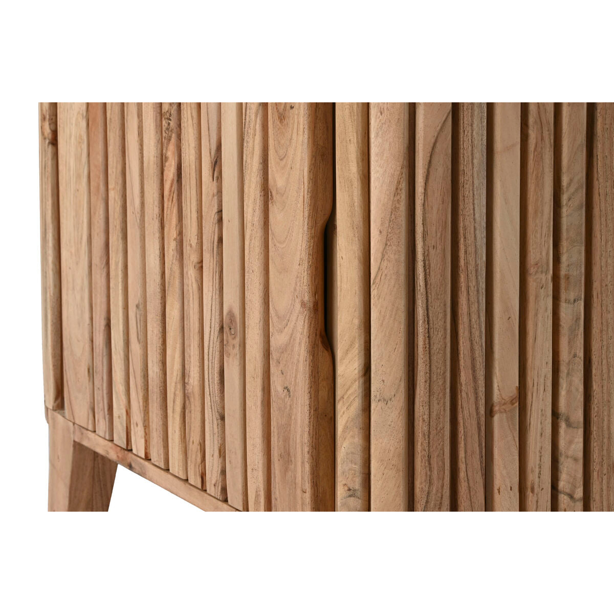 Mesita de noche de madera de acacia, marrón — imagen 7