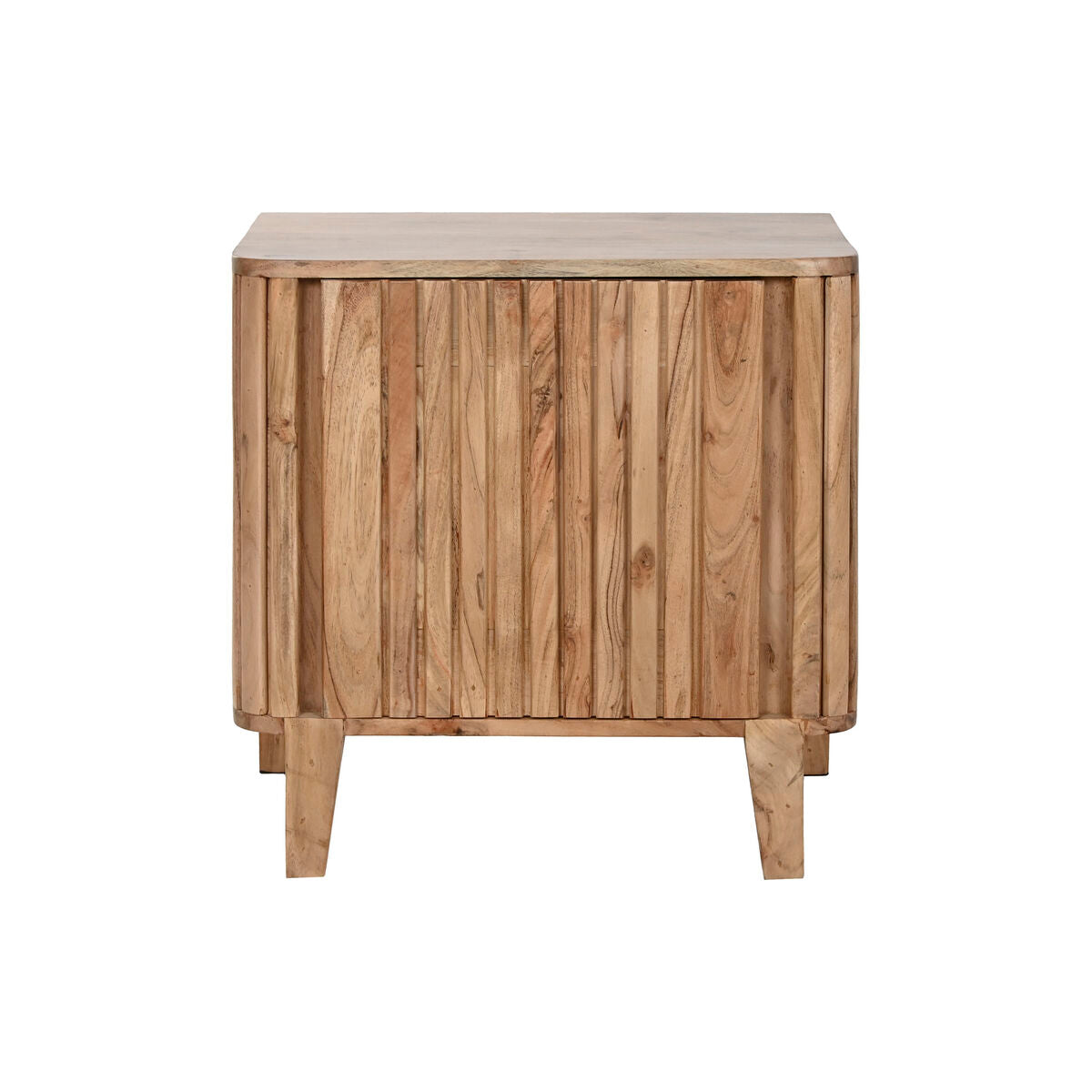Mesita de noche de madera de acacia, marrón — imagen 8