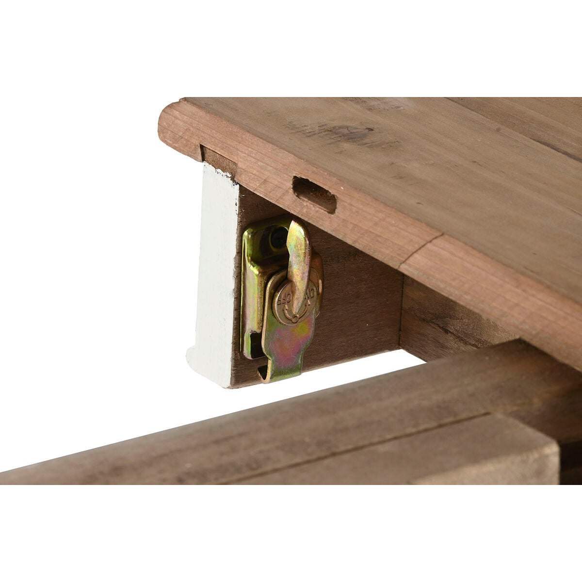 Mesa de comedor extensible de abeto blanco, 100 x 100 x 78 cm — imagen 10