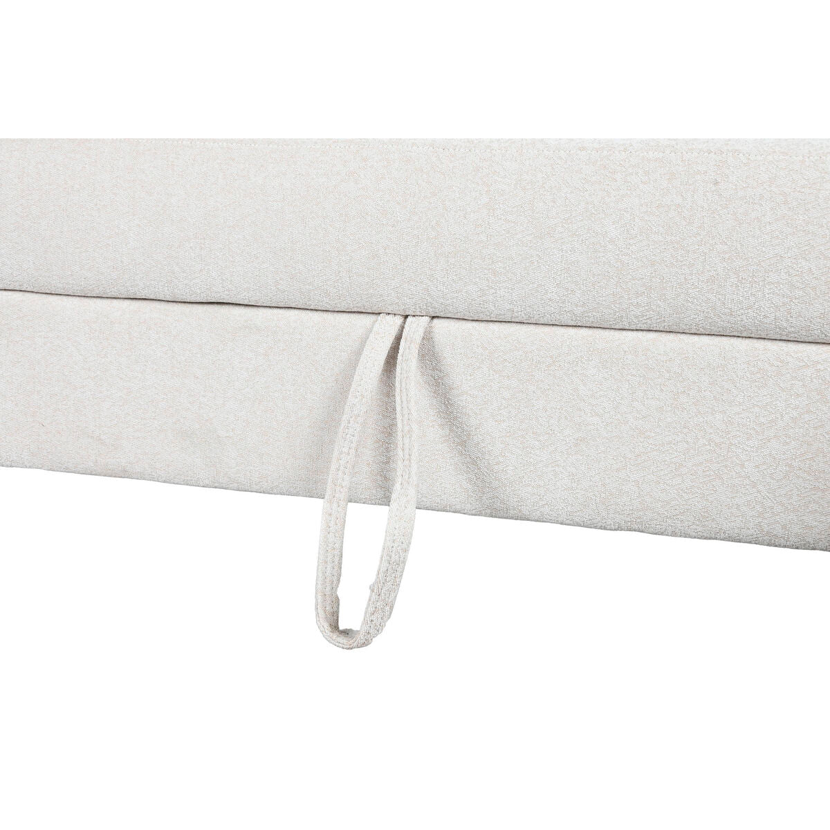 Sofá cama moderno beige de poliéster, 285 x 260 x 90 cm — imagen 3