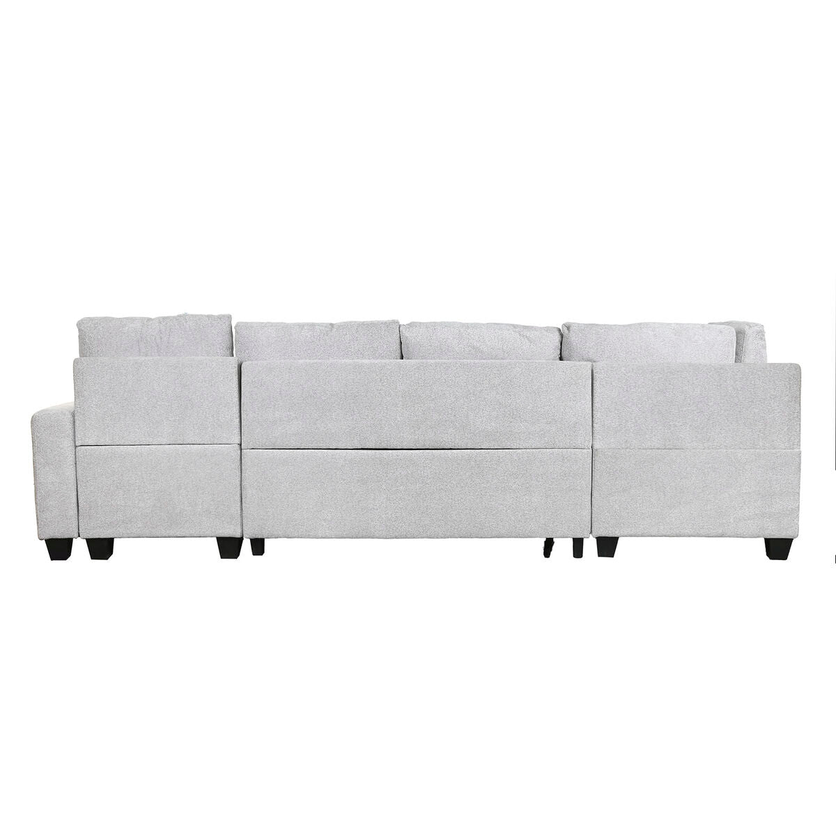 Sofá cama moderno de poliéster, 307 x 242 x 86 cm — imagen 4