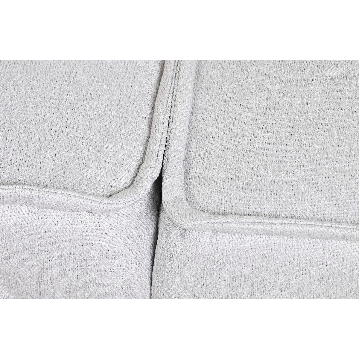 Sofá cama de poliéster gris claro, 220 x 153 x 88 cm — imagen 12
