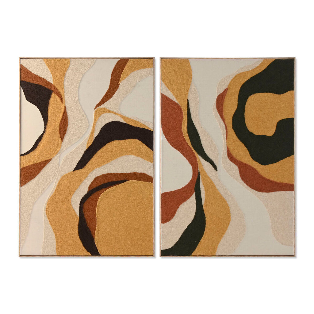 Cuadro decorativo 3D de poliestireno, 102 x 4,5 x 152 cm