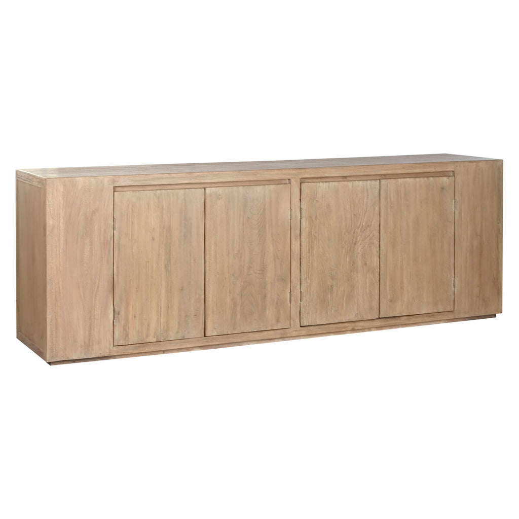Aparador de madera de olmo, 240 x 50 x 83 cm