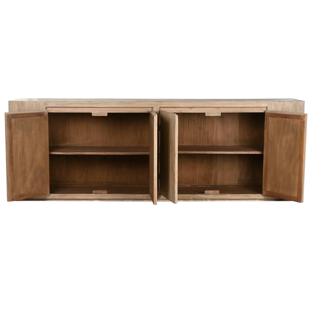 Aparador de madera de olmo, 240 x 50 x 83 cm — imagen 3