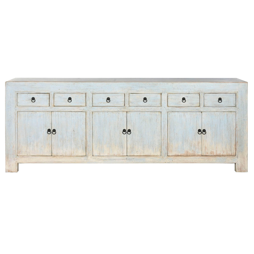 Aparador de madera de olmo, 220 x 45 x 85 cm — imagen 11