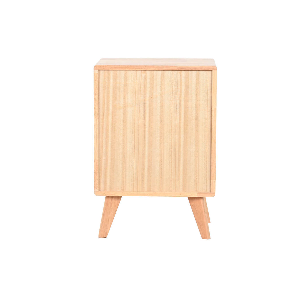 Mesita de noche marrón de madera, 40 x 30 x 58 cm — imagen 2