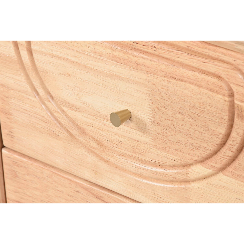 Mesita de noche marrón de madera, 40 x 30 x 58 cm — imagen 5