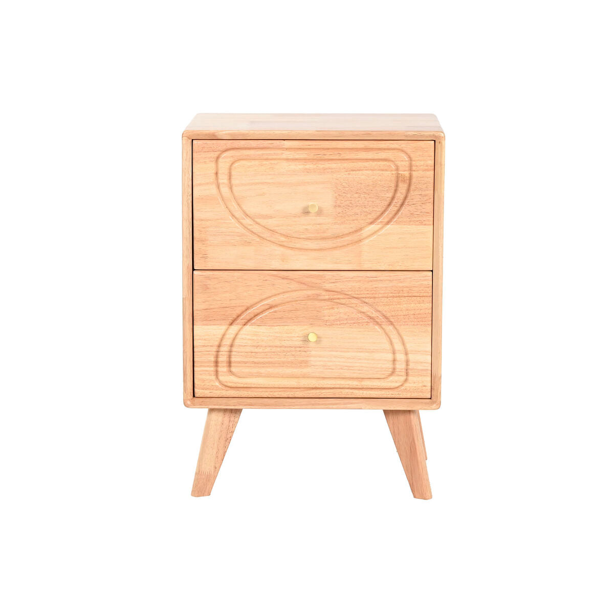 Mesita de noche marrón de madera, 40 x 30 x 58 cm — imagen 6