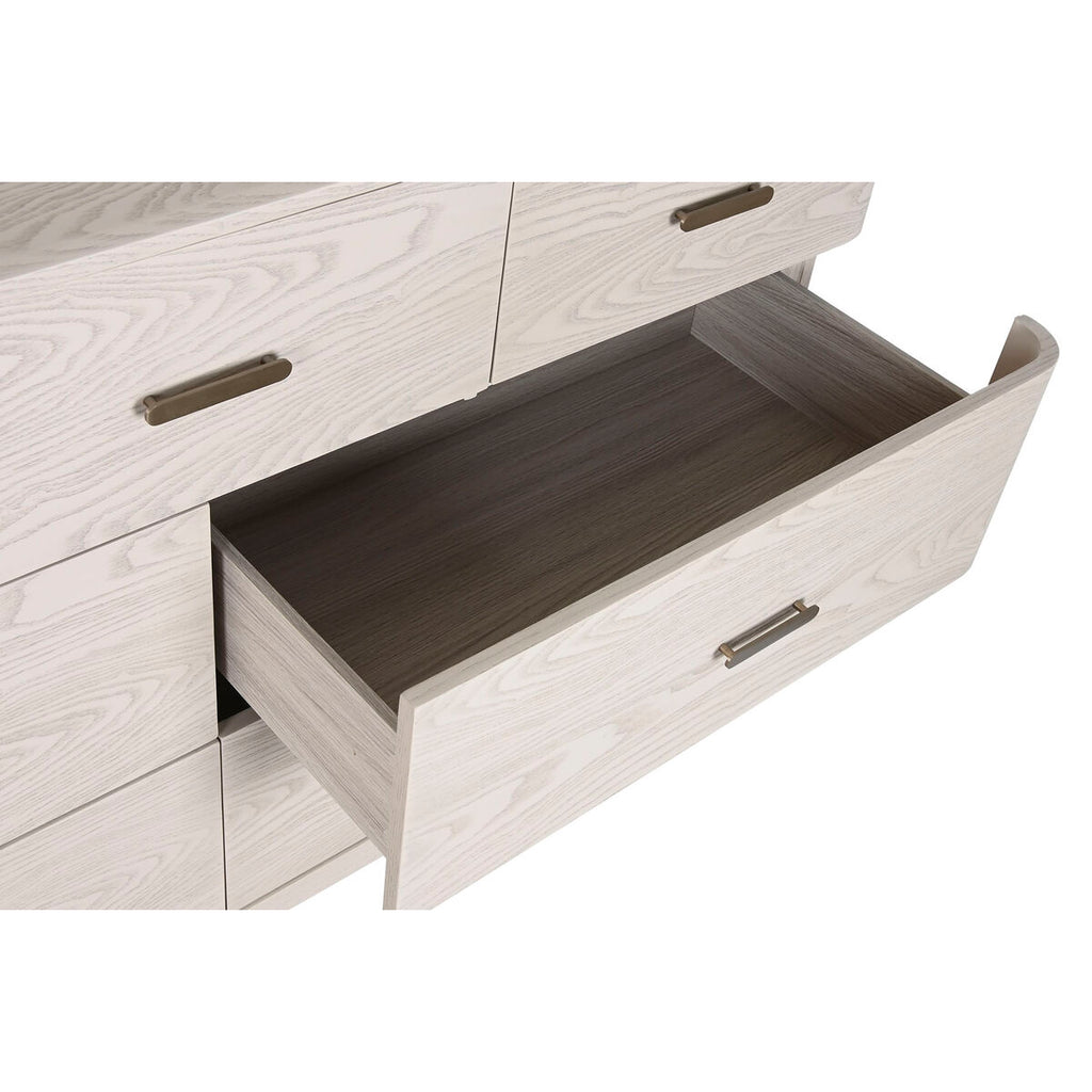 Cómoda gris claro de metal y madera MDF, 165 x 48,3 x 92,5 cm — imagen 5