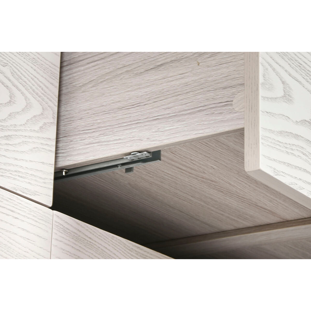 Cómoda gris claro de metal y madera MDF, 165 x 48,3 x 92,5 cm — imagen 6