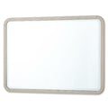 Espejo de pared rectangular de madera MDF, 70 cm de alto