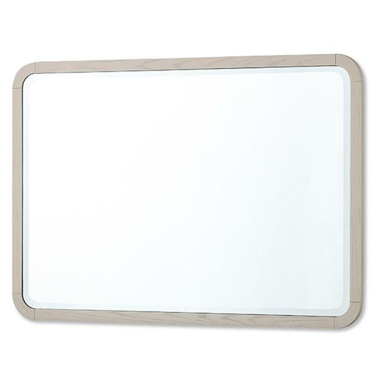 Espejo de pared rectangular de madera MDF, 70 cm de alto