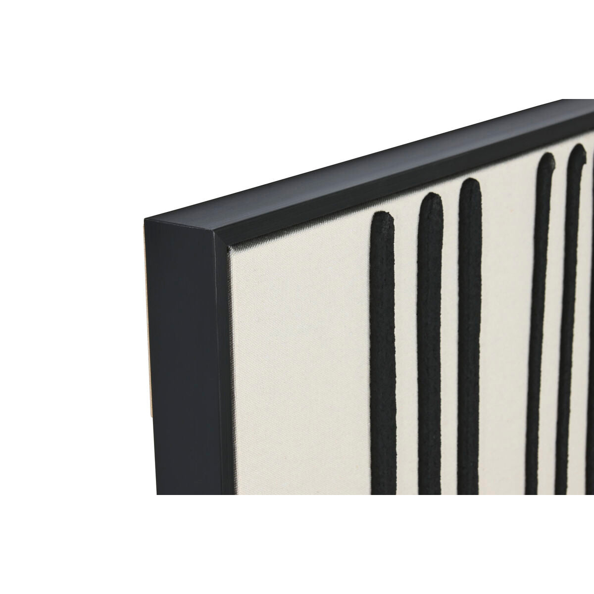 Cuadro lienzo 3D urbano en blanco y negro — imagen 2