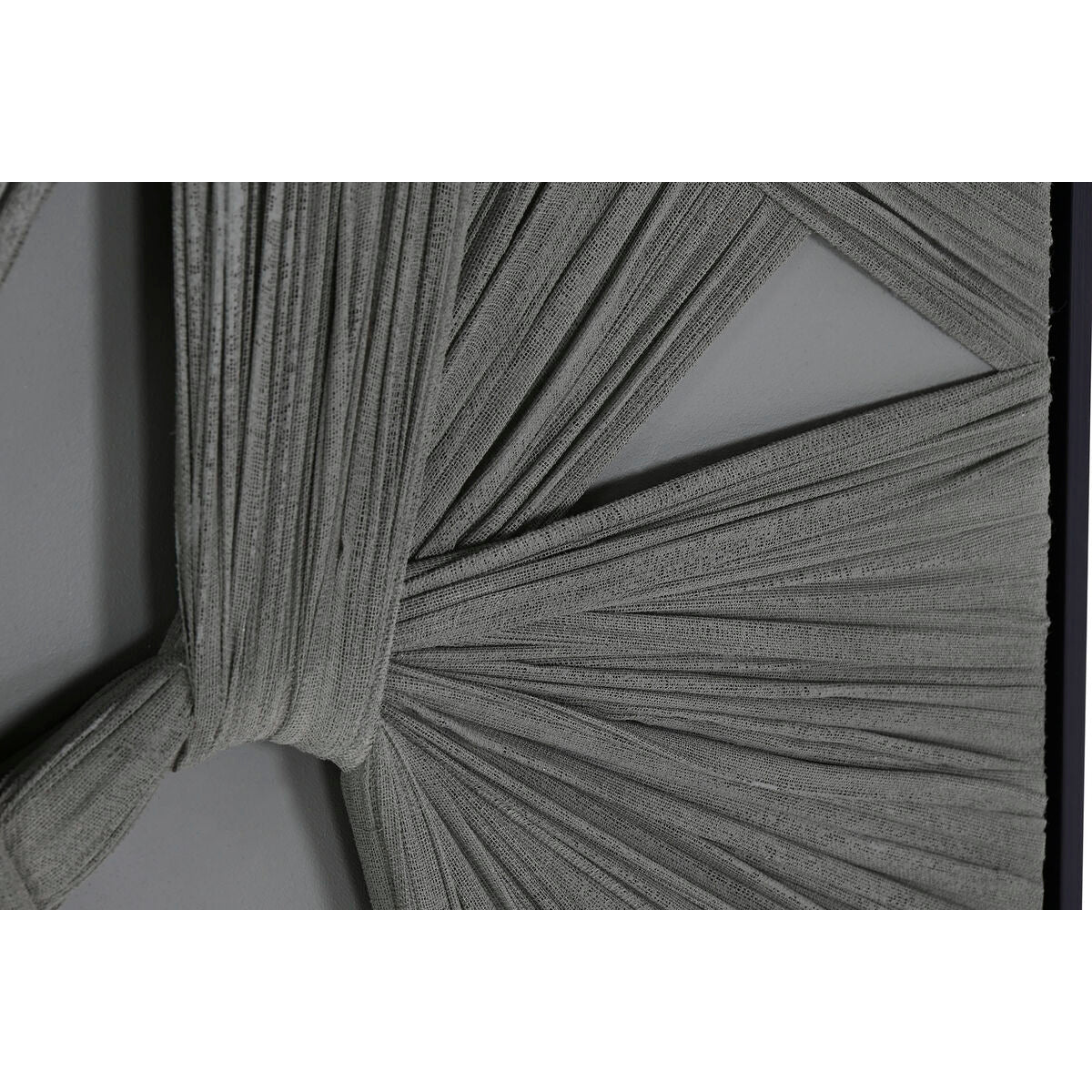 Lienzo con relieve de yeso en verde y beige — imagen 3
