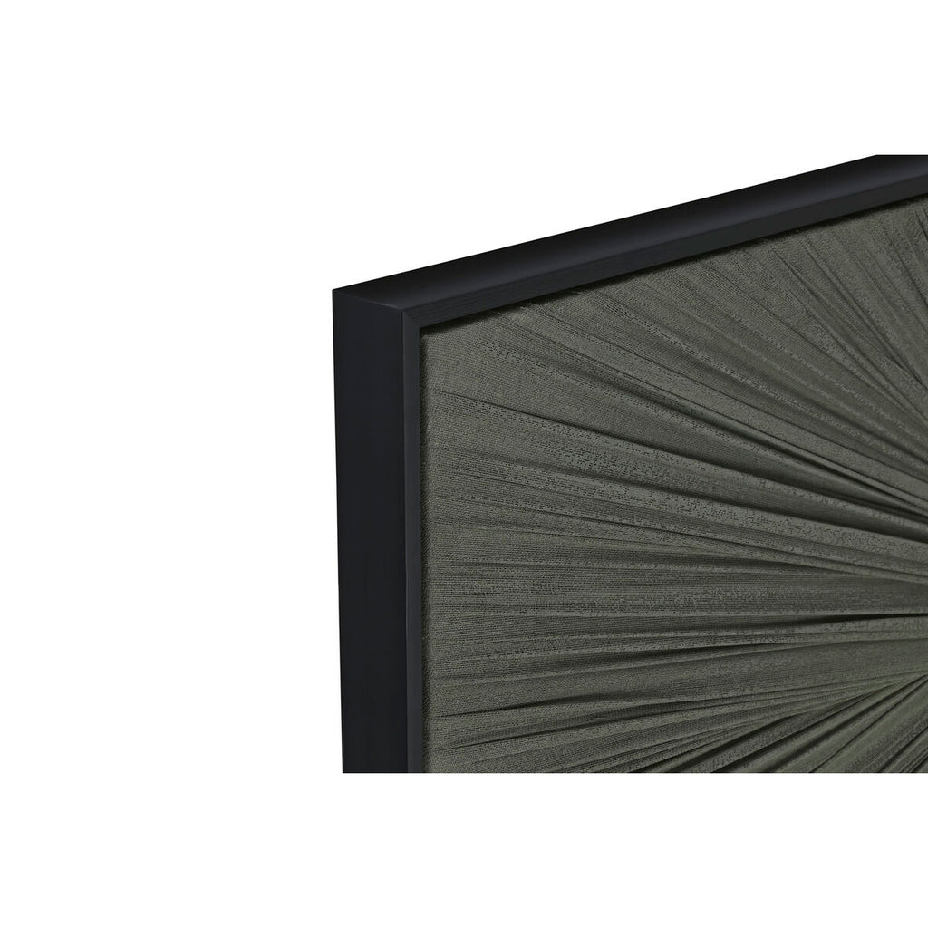 Cuadro moderno 3D verde y beige de yeso, 153 x 4,5 x 53 cm — imagen 2