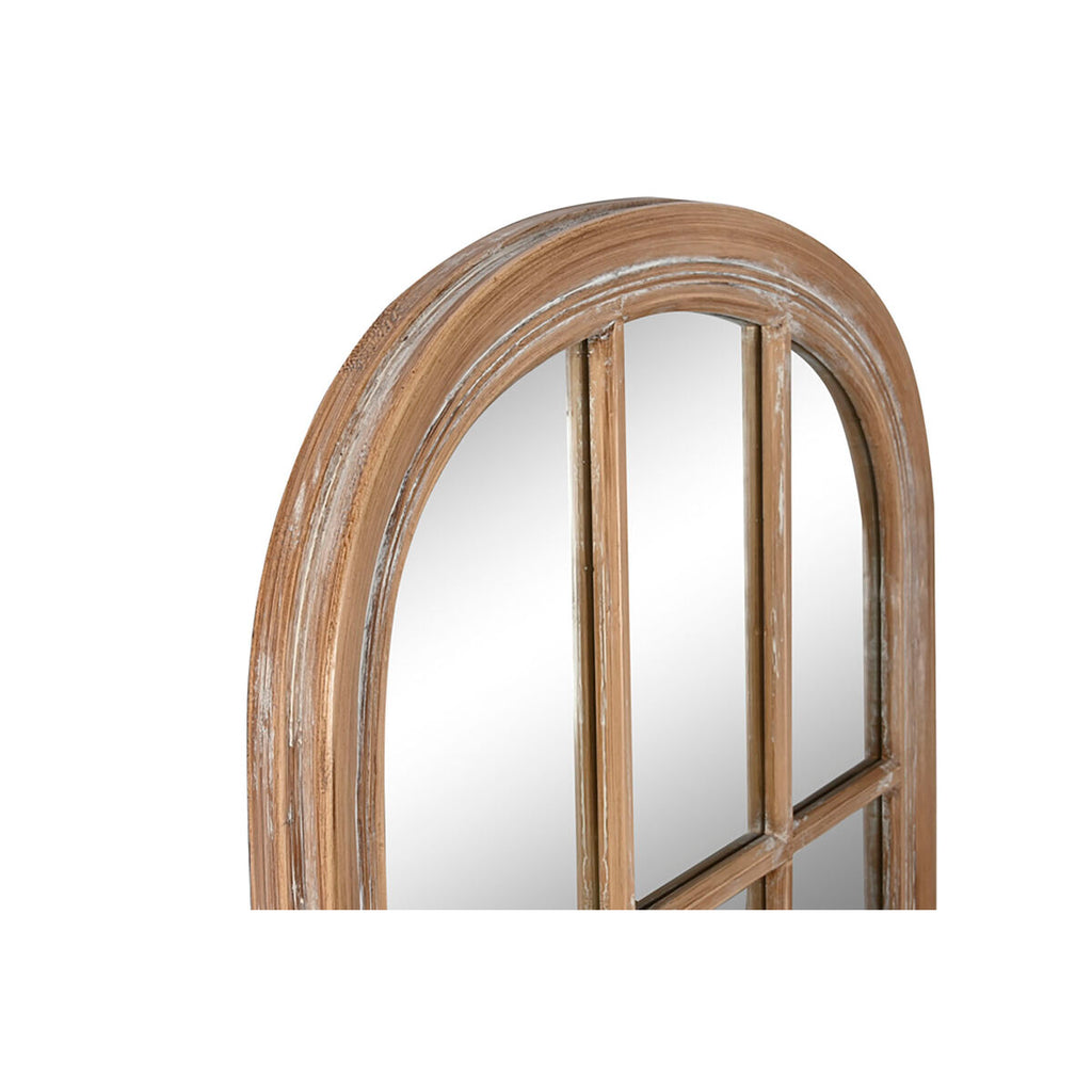 Espejo de pared tipo ventana, madera de paulonia decapé, 170,5 cm — imagen 2
