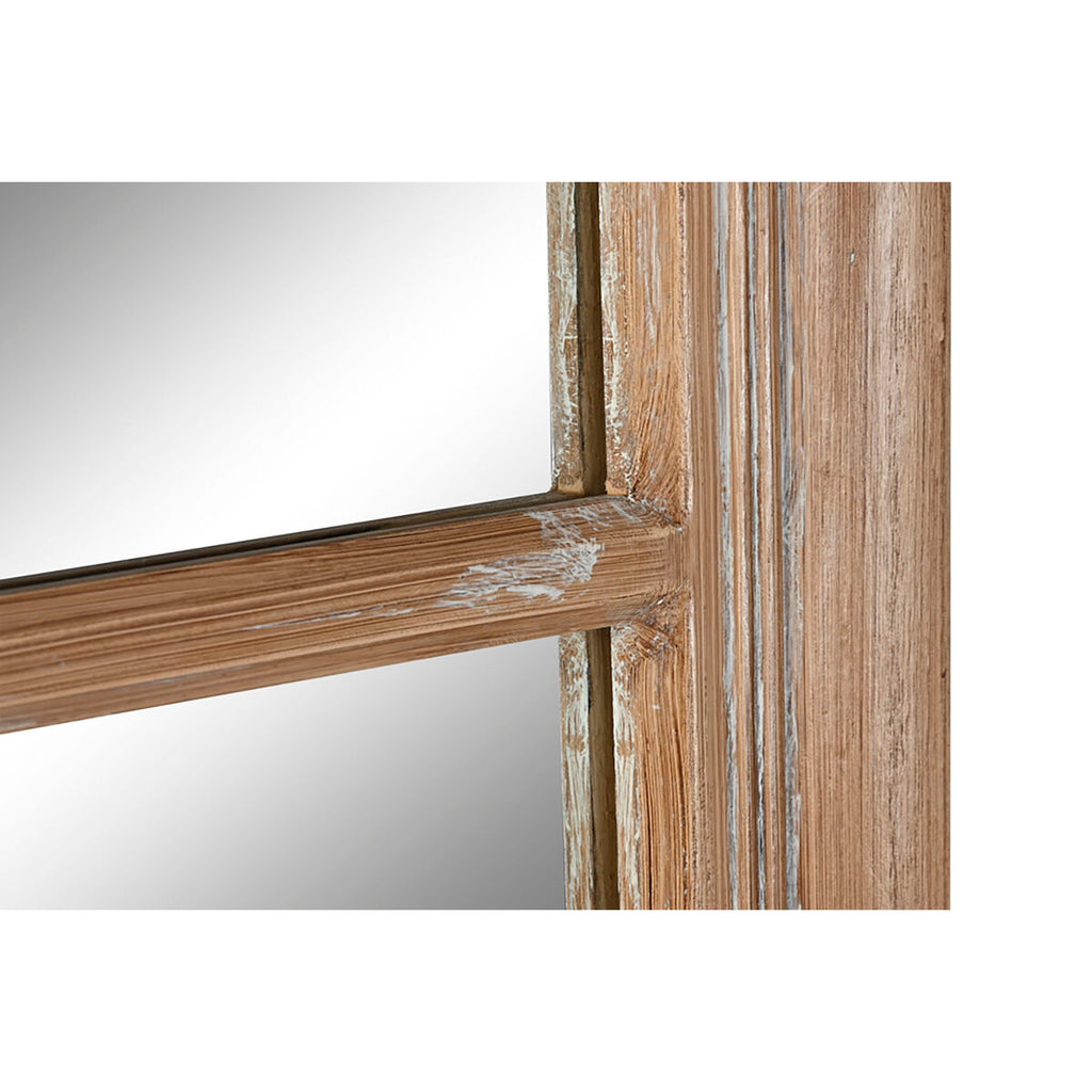 Espejo de pared tipo ventana, madera de paulonia decapé, 170,5 cm — imagen 3