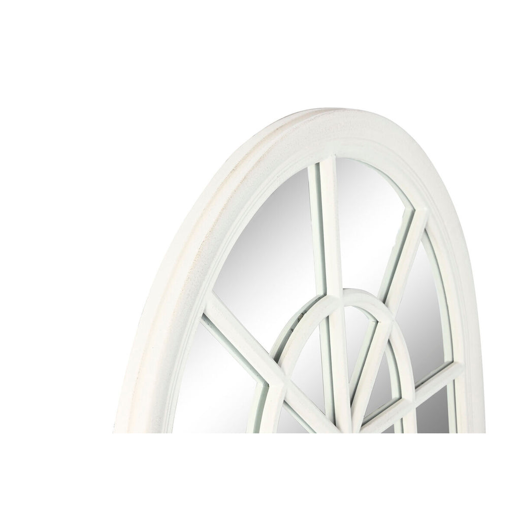 Espejo de pared rectangular, diseño ventana, blanco — imagen 2